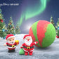 Christmas Stocking Stuffer Kids Bath Bomb with Santa Inside - Berwyn Betty's Bath & Body Shop