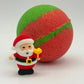 Christmas Stocking Stuffer Kids Bath Bomb with Santa Inside - Berwyn Betty's Bath & Body Shop
