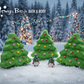 Christmas Tree Kids Bath Bomb with Christmas Gnome Inside - Berwyn Betty's Bath & Body Shop