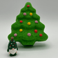 Christmas Tree Kids Bath Bomb with Christmas Gnome Inside - Berwyn Betty's Bath & Body Shop