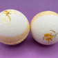 Coconut Scented Bath Bombs with Handmade Soap Inside - 2 ct - Berwyn Betty's Bath & Body Shop
