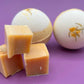 Coconut Scented Bath Bombs with Handmade Soap Inside - 2 ct - Berwyn Betty's Bath & Body Shop