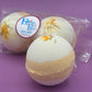 Coconut Scented Bath Bombs with Handmade Soap Inside - 2 ct - Berwyn Betty's Bath & Body Shop