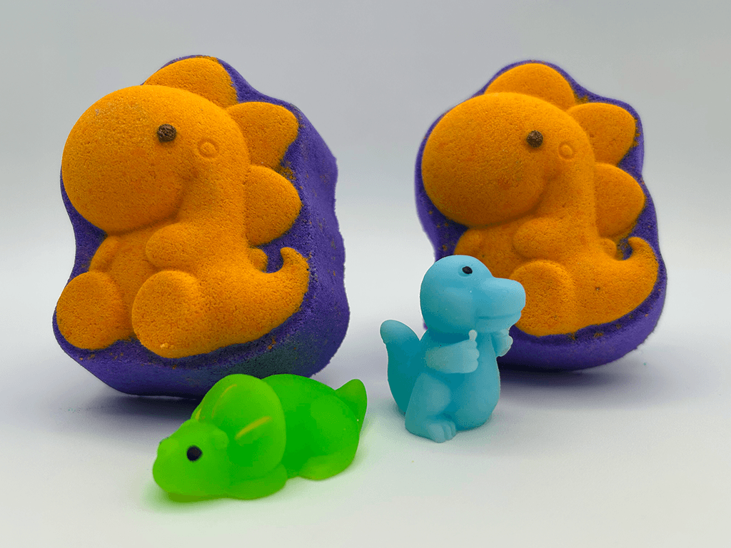 Dinosaur Bath Bomb Collection Box – 6 ct - Berwyn Betty's Bath & Body Shop