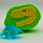 Dinosaur Fossil Kids Bath Bomb with Crystal Dinosaur Figure Inside - Berwyn Betty's Bath & Body Shop