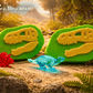 Dinosaur Fossil Kids Bath Bomb with Crystal Dinosaur Figure Inside - Berwyn Betty's Bath & Body Shop