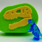 Dinosaur Fossil Kids Bath Bomb with Crystal Dinosaur Figure Inside - Berwyn Betty's Bath & Body Shop