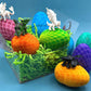 Dragon Egg Kids Bath Bomb with Toy Inside Gift Box - 4 ct - Berwyn Betty's Bath & Body Shop