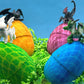 Dragon Egg Kids Bath Bomb with Toy Inside Gift Box - 4 ct - Berwyn Betty's Bath & Body Shop