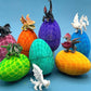 Dragon Egg Kids Bath Bomb with Toy Inside Gift Box - 4 ct - Berwyn Betty's Bath & Body Shop