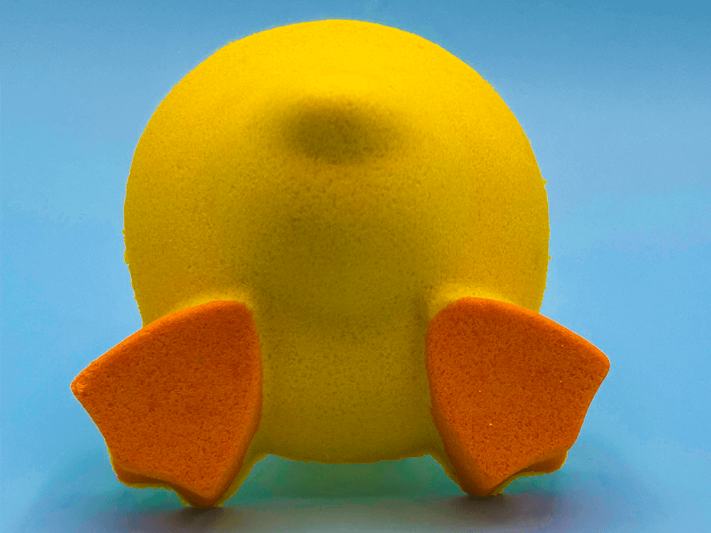 Duck Butt Kids Bath Bomb with Mochi Duck Toy Inside - Berwyn Betty's Bath & Body Shop
