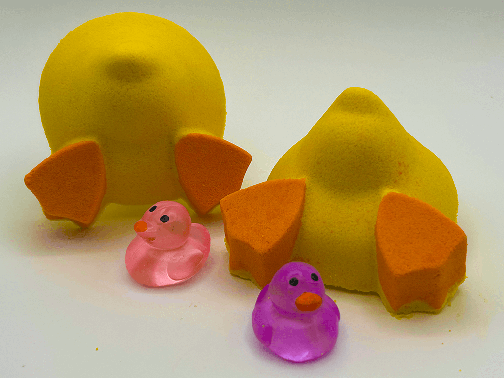 Duck Butt Kids Bath Bomb with Mochi Duck Toy Inside - Berwyn Betty's Bath & Body Shop