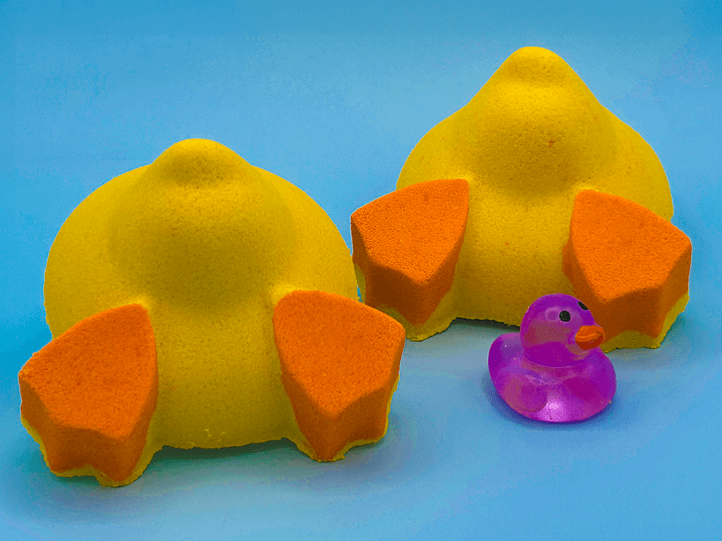 Duck Butt Kids Bath Bomb with Mochi Duck Toy Inside - Berwyn Betty's Bath & Body Shop