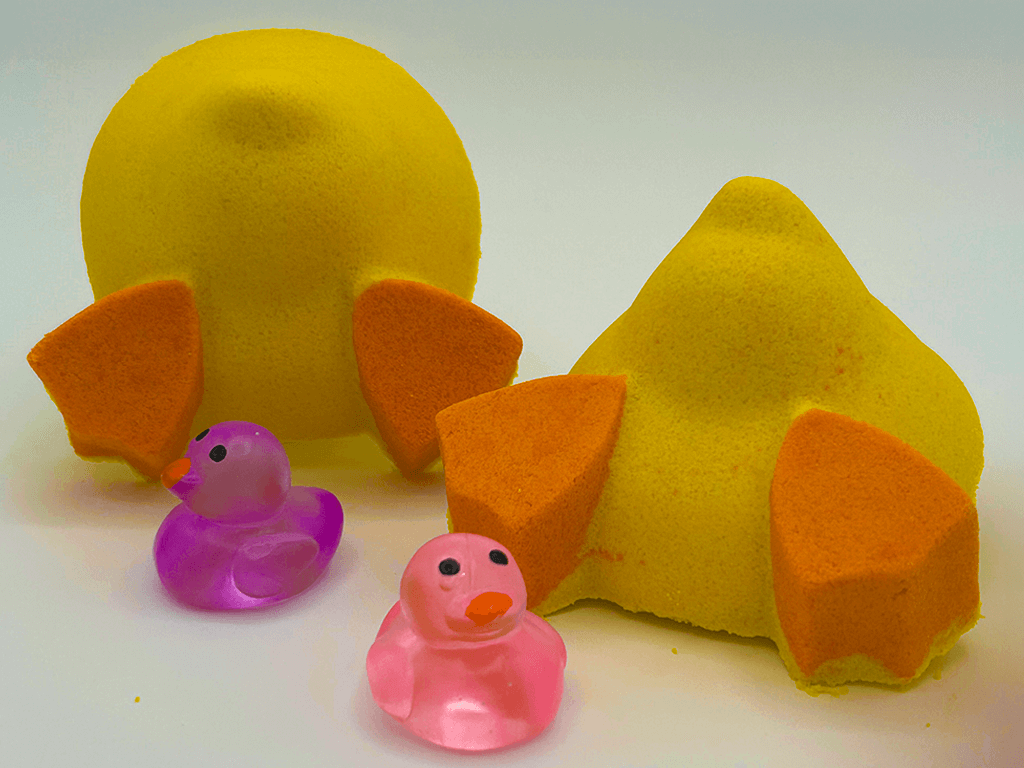 Duck Butt Kids Bath Bomb with Mochi Duck Toy Inside - Berwyn Betty's Bath & Body Shop