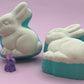 Easter Bunny Kids Bath Bomb with Sparkle Bunny Toy Inside - Berwyn Betty's Bath & Body Shop