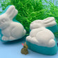 Easter Bunny Kids Bath Bomb with Sparkle Bunny Toy Inside - Berwyn Betty's Bath & Body Shop