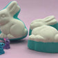 Easter Bunny Kids Bath Bomb with Sparkle Bunny Toy Inside - Berwyn Betty's Bath & Body Shop