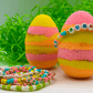 Easter Egg Kids Bath Bomb with Easter Bracelet Inside - Berwyn Betty's Bath & Body Shop
