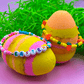 Easter Egg Kids Bath Bomb with Easter Bracelet Inside - Berwyn Betty's Bath & Body Shop