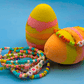 Easter Egg Kids Bath Bomb with Easter Bracelet Inside - Berwyn Betty's Bath & Body Shop