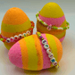 Easter Egg Kids Bath Bomb with Easter Bracelet Inside - Berwyn Betty's Bath & Body Shop