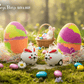 Easter Kids Bath Bomb with Pullback Bunny Racer Toy Inside - Berwyn Betty's Bath & Body Shop