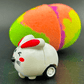Easter Kids Bath Bomb with Pullback Bunny Racer Toy Inside - Berwyn Betty's Bath & Body Shop