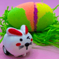 Easter Kids Bath Bomb with Pullback Bunny Racer Toy Inside - Berwyn Betty's Bath & Body Shop