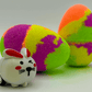 Easter Kids Bath Bomb with Pullback Bunny Racer Toy Inside - Berwyn Betty's Bath & Body Shop
