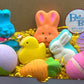 Easter Kids Bath Bombs Collection Box with Holiday Themed Toys Inside - 8 ct - Berwyn Betty's Bath & Body Shop