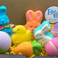Easter Kids Bath Bombs Collection Box with Holiday Themed Toys Inside - 8 ct - Berwyn Betty's Bath & Body Shop
