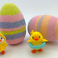 Easter Rainbow Egg Bath Bomb Gift Box with Toy Ducks Inside - 4 ct - Berwyn Betty's Bath & Body Shop