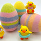 Easter Rainbow Egg Bath Bomb Gift Box with Toy Ducks Inside - 4 ct - Berwyn Betty's Bath & Body Shop