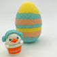 Easter Rainbow Egg Bath Bomb with Toy Duck Inside - Berwyn Betty's Bath & Body Shop