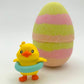 Easter Rainbow Egg Bath Bomb with Toy Duck Inside - Berwyn Betty's Bath & Body Shop