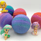 Enchanted Kids Bath Bomb Gift Box with Toy Figurines Inside - 4 ct - Berwyn Betty's Bath & Body Shop