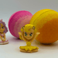 Enchanted Themed Kids Bath Bomb Gift Box with Toy Figurines Inside - 4 ct - Berwyn Betty's Bath & Body Shop