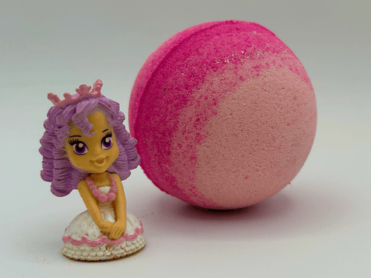 Enchanted Themed Kids Bath Bomb with Toy Figurine Inside - Berwyn Betty's Bath & Body Shop