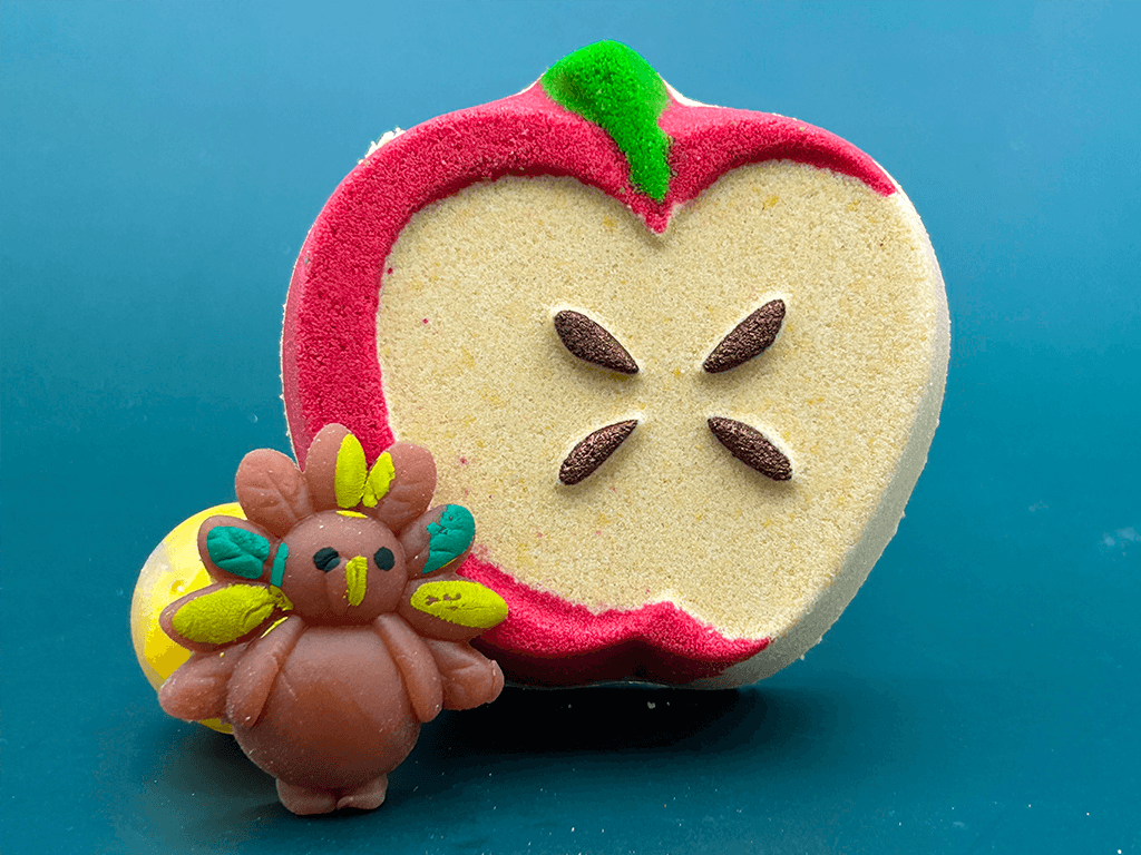 FALL Bath Bombs Gift Box for Kids - 6 Count with Surprise Holiday Themed Toys Inside - Berwyn Betty's Bath & Body Shop