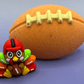 Fall Football Bath Bomb for Kids with Football Themed Turkey Figure Inside - Berwyn Betty's Bath & Body Shop