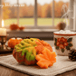 Fall Leaf Kids Bath Bomb with Squishy Leaf Toy Inside - Berwyn Betty's Bath & Body Shop