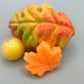 Fall Leaf Kids Bath Bomb with Squishy Leaf Toy Inside - Berwyn Betty's Bath & Body Shop