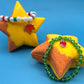 Fall Star Kids Bath Bomb with Fall - Themed Bracelet Inside - Berwyn Betty's Bath & Body Shop
