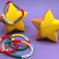 Fall Star Kids Bath Bomb with Fall - Themed Bracelet Inside - Berwyn Betty's Bath & Body Shop