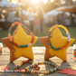 Fall Star Kids Bath Bomb with Fall - Themed Bracelet Inside - Berwyn Betty's Bath & Body Shop
