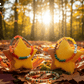 Fall Star Kids Bath Bomb with Fall - Themed Bracelet Inside - Berwyn Betty's Bath & Body Shop