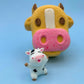 Farm Cow Kids Bath Bomb with Cow Figure Toy Inside - Berwyn Betty's Bath & Body Shop