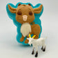 Farm Goat Kids Bath Bomb with Goat Figure Toy Inside - Berwyn Betty's Bath & Body Shop