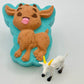 Farm Goat Kids Bath Bomb with Goat Figure Toy Inside - Berwyn Betty's Bath & Body Shop