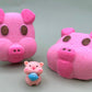 Farm Pig Kids Bath Bomb with Pig Figure Toy Inside - Berwyn Betty's Bath & Body Shop